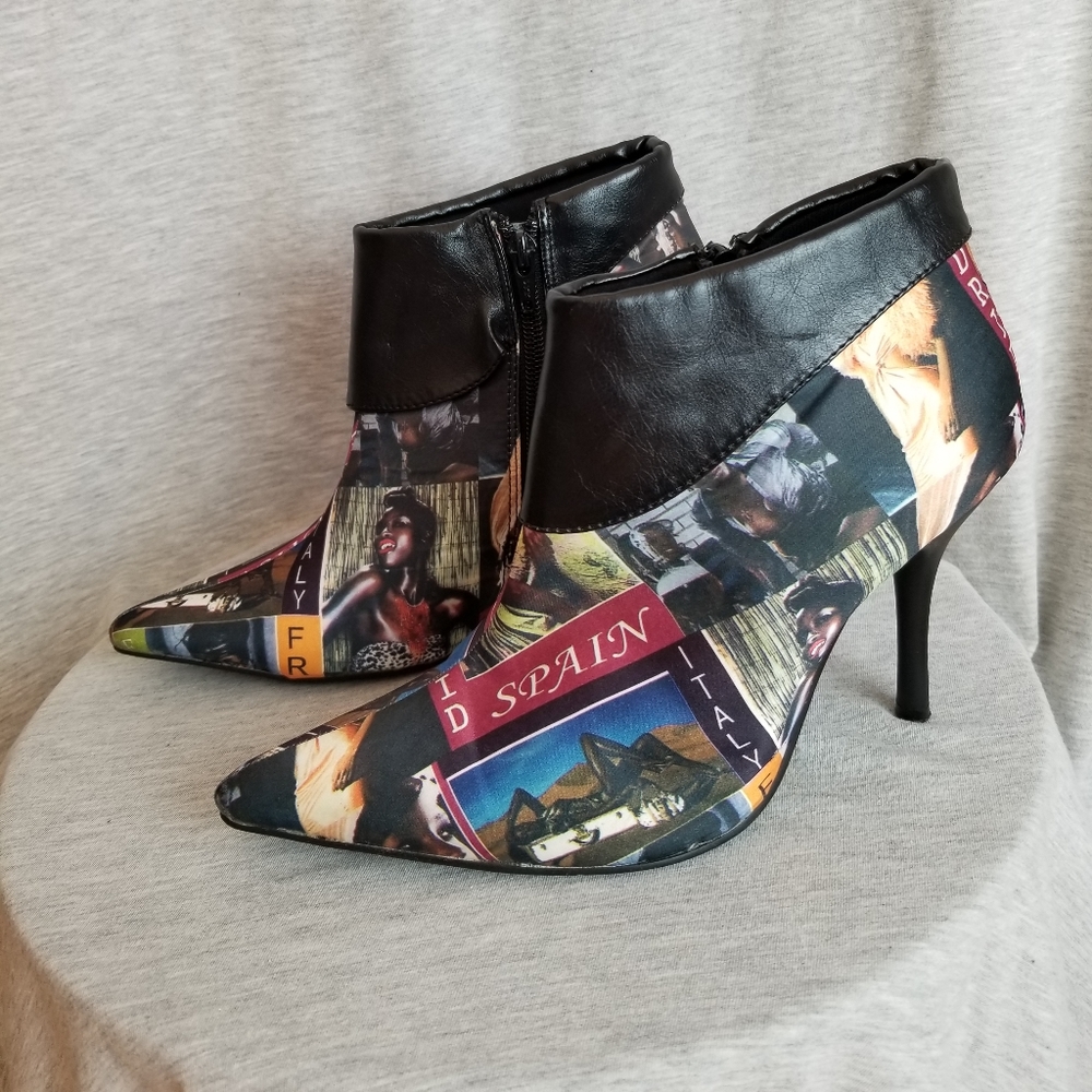 Bolargo ankle heeled boots